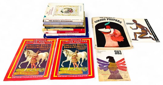 14 Books on Poster Design and Circus Posters
