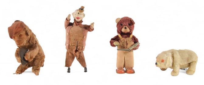 4 Wind-Up Toys