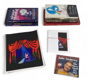 3 Mousical Books by Julie Andrews Emma Tony Walton