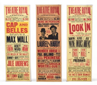 3 Theatre Royal Portsmouth Posters Reproductions