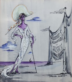 Miles White Lena Horne Jamaica Costume Design