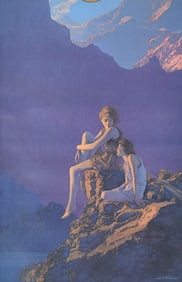 After Parrish Contentment Edison Mazda Print