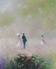 Howard Kimble Impressionist Style Oil on Canvas