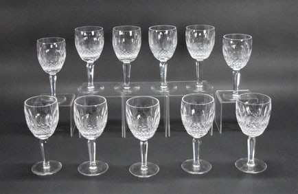 11 Waterford Colleen Water Goblets