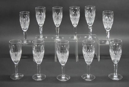 11 Waterford Colleen Champagne Flutes
