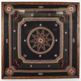 U.S.S. Kearsage Embroidered Textile
