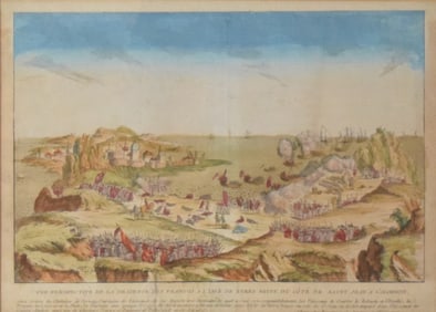 Andre Basset Engraving Vue Perspective