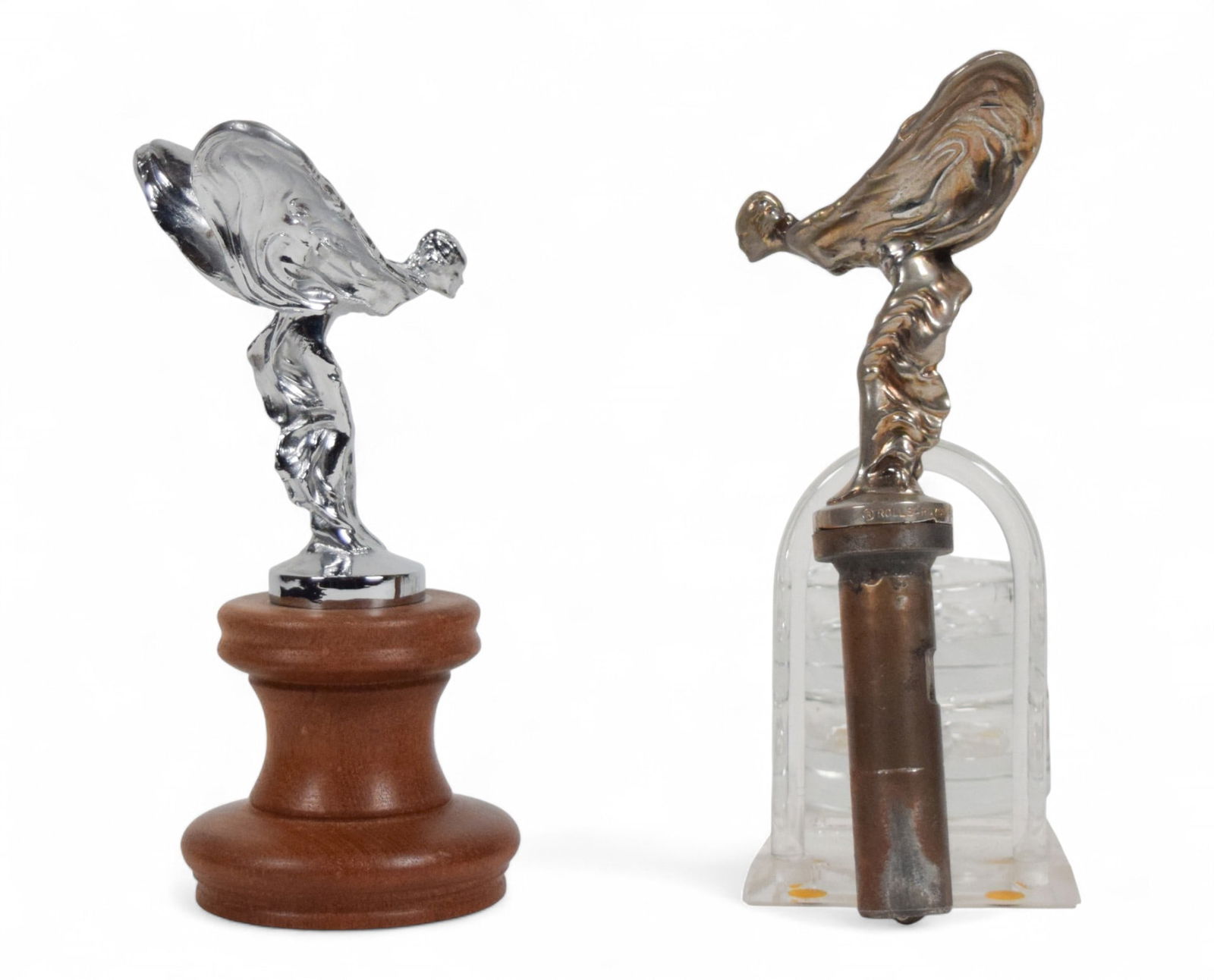 2 Rolls-Royce Spirit of Ecstasy Cars Mascots (1 of 12)