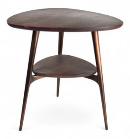 Crate & Barrel Mid-Century Modern Style Side Table