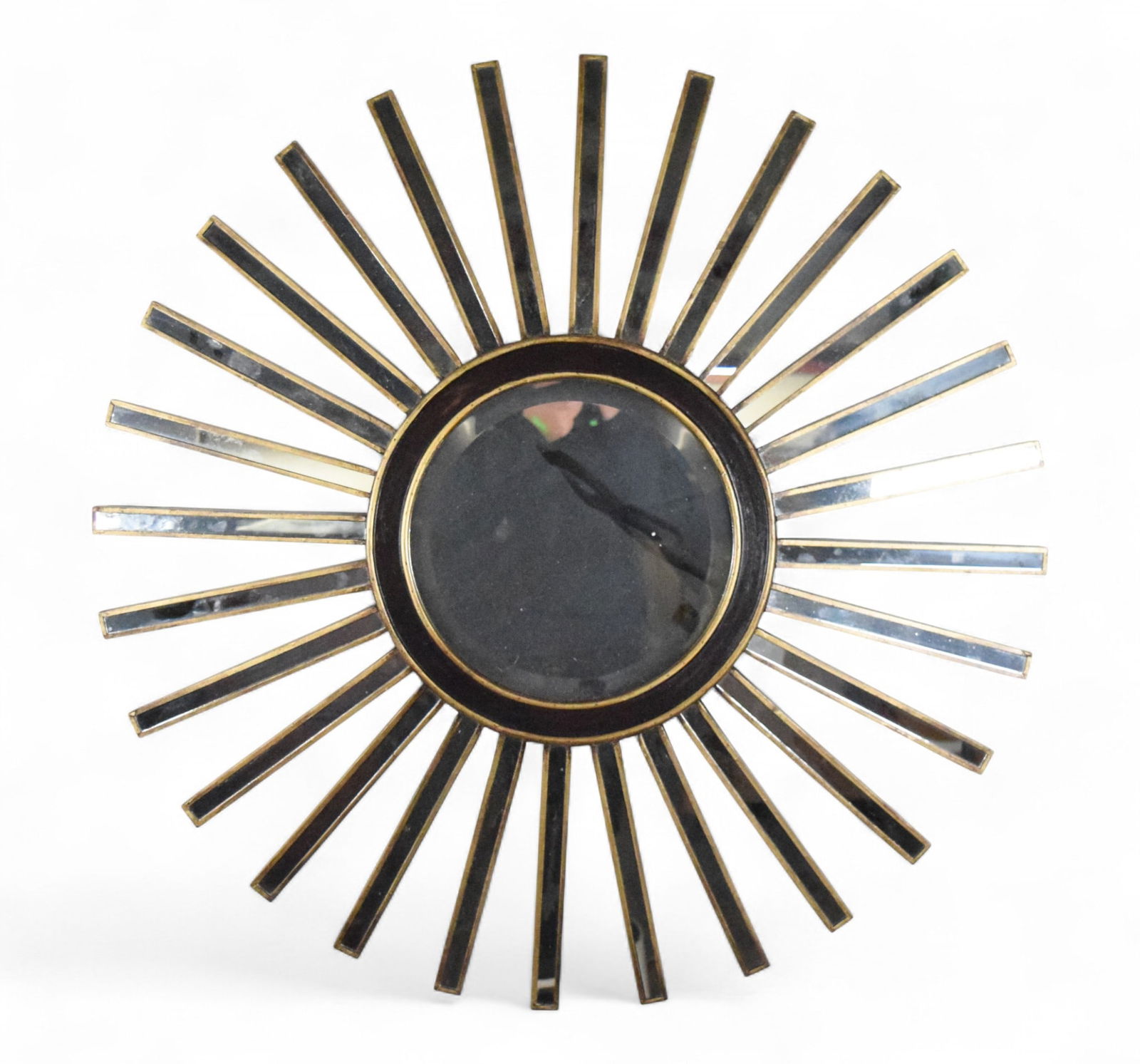 Mid-Century Style Sunburst Mirror (1 of 7)