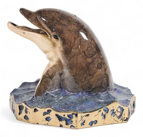 Robert Wyland Bronze Dolphin Speak
