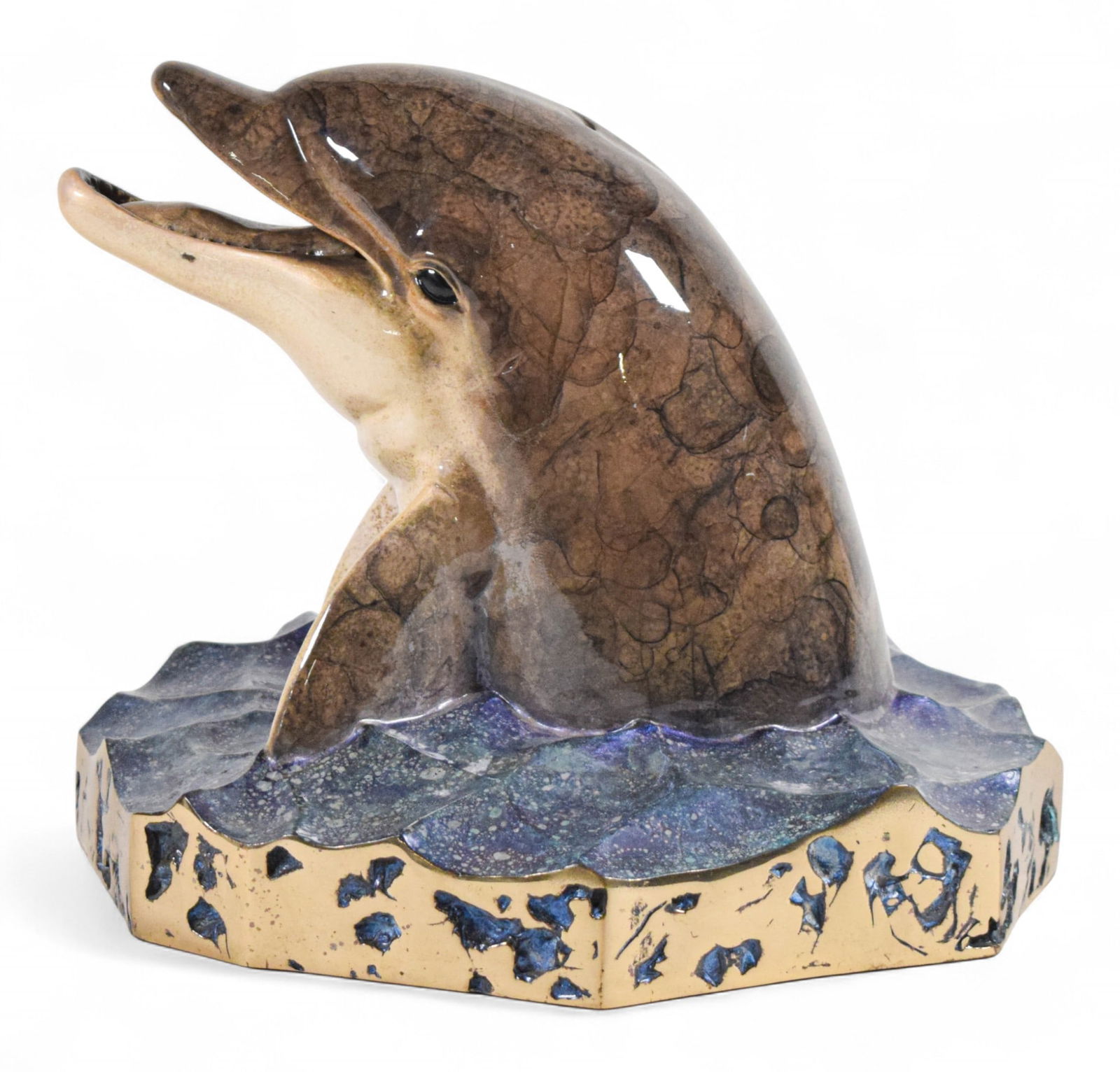 Robert Wyland Bronze Dolphin Speak (1 of 11)