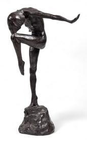 Renee Irene Prahar Bronze Nude Dancer