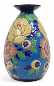 Boch Freres Pottery Vase