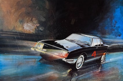 Raymond Loewy Print Studebaker Avanti