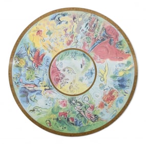 After Marc Chagall Paris Opera Ceiling Print