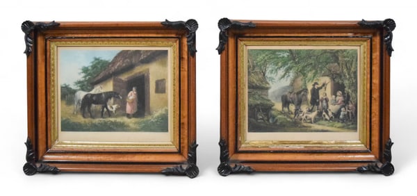 Pair Of Prints After George Morland