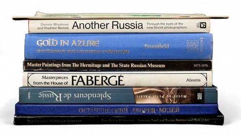 8 Books & Catalogs on Russia & Russian Art