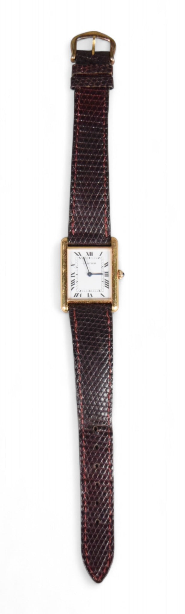 18 Karat Gold Cartier Tank Watch (1 of 5)