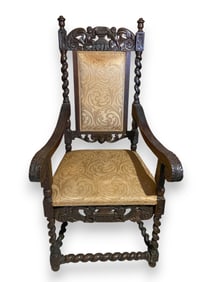 RJ Horner Style Armchair Renaissance Revival