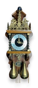 German Zaanse Style Atlas Wall Clock