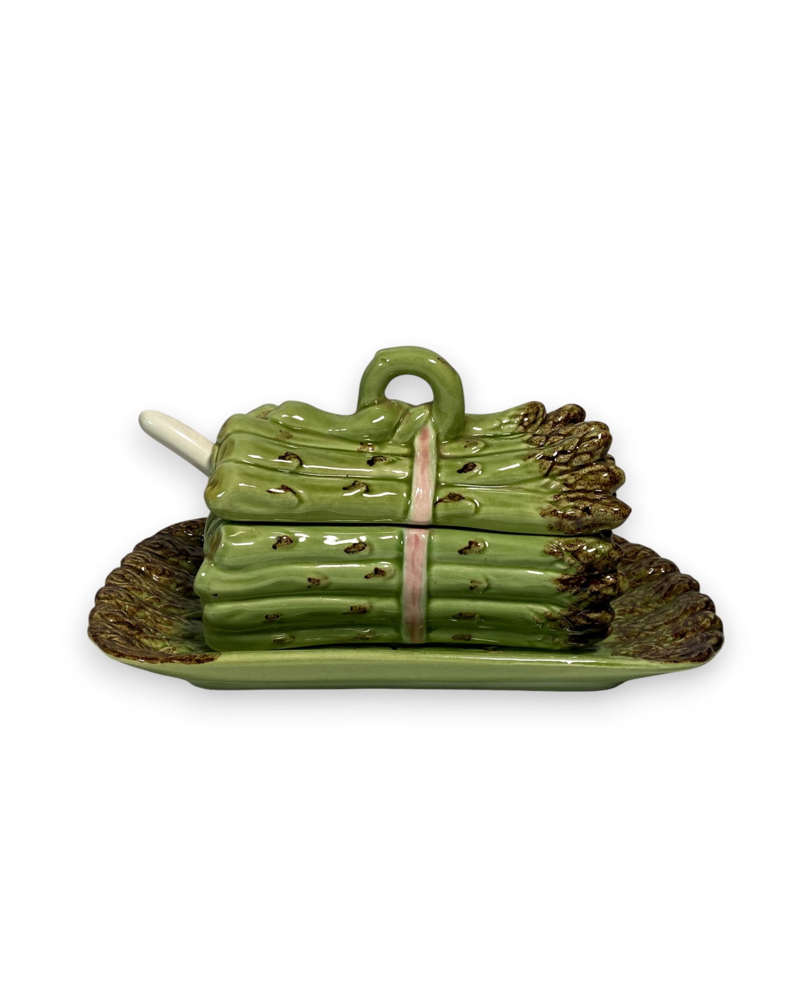 Bordallo Pinheiro Majolica Asparagus Tureen (1 of 6)