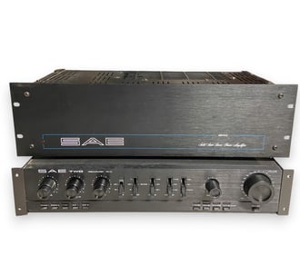 SAE Preamplifier PA 10 & SAE 310 Solid State Amp
