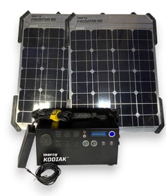 Inergy Kodiak Portable Solar Generator & Panels