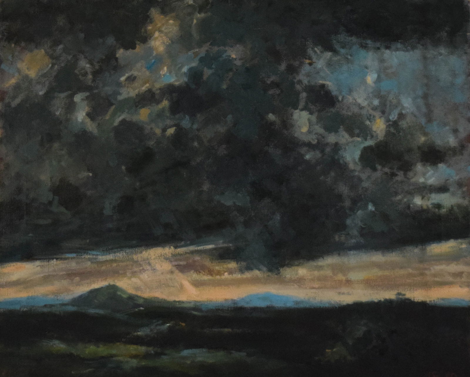 James Fosburgh Oil on Canvas Landscape (1 of 9)