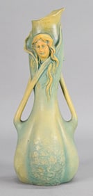 Bernard Bloch Art Nouveau Pottery Vase