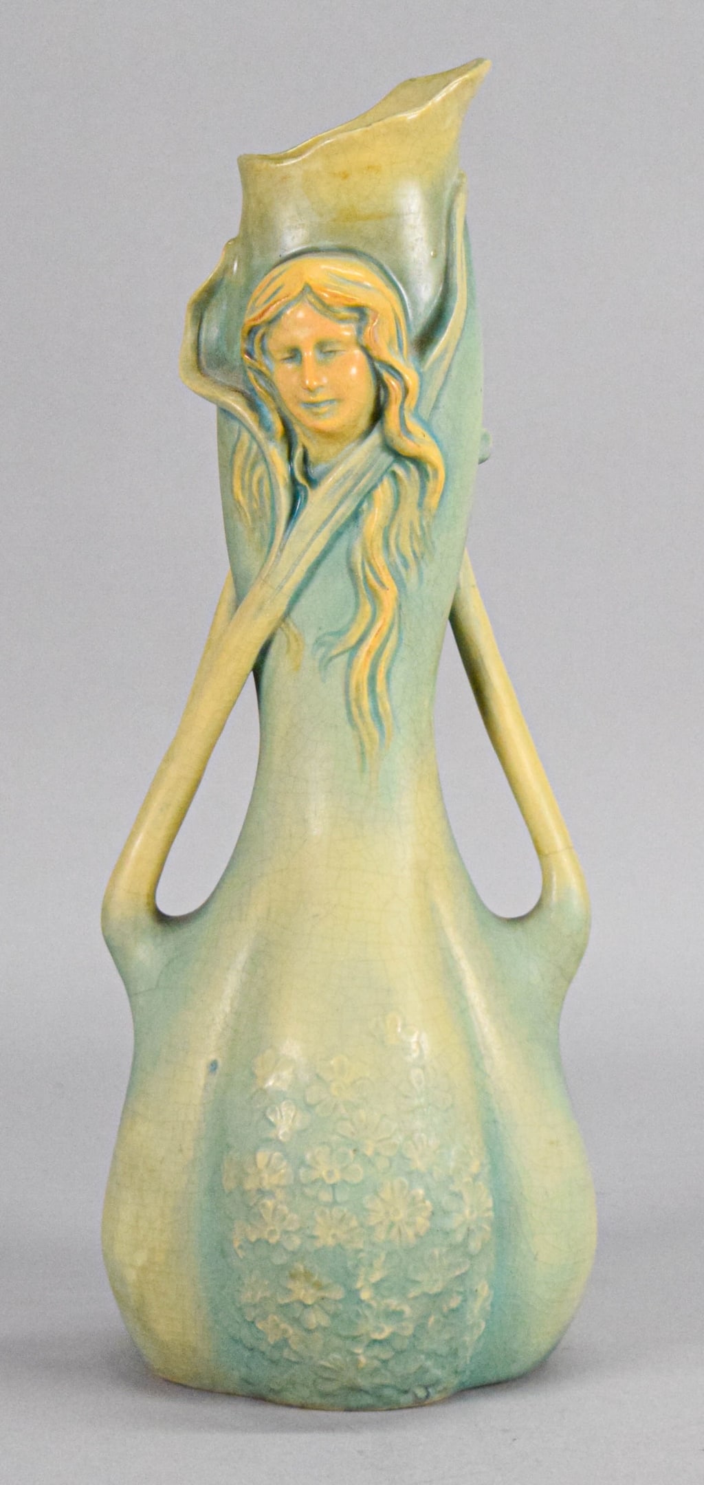 Bernard Bloch Art Nouveau Pottery Vase (1 of 11)