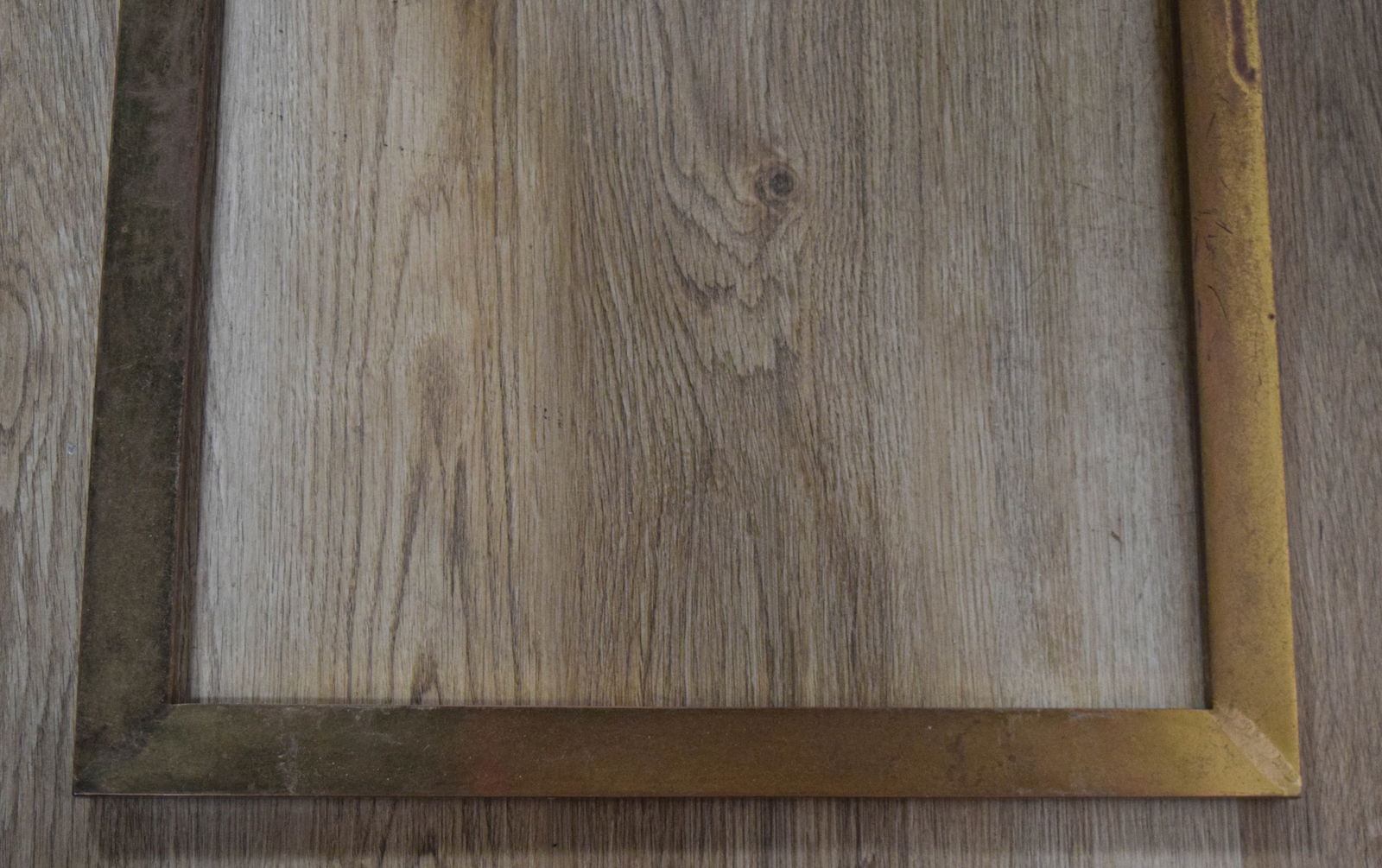 3 Brass & Acrylic Modern Nesting Tables - 10