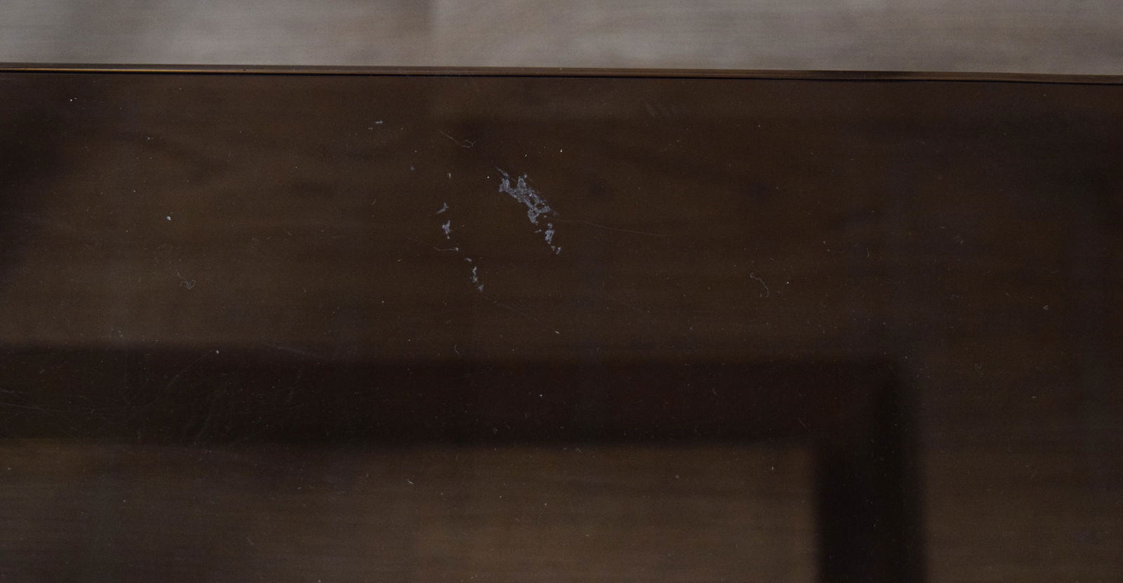 3 Brass & Acrylic Modern Nesting Tables - 7