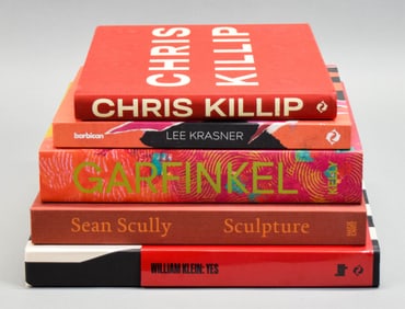5 Art Books Scully, Klein, Krasner, Killip