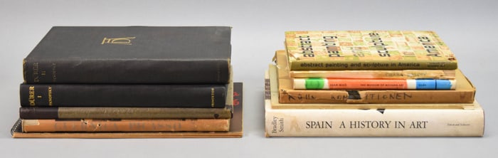 11 Art Books Picasso, Miro, Kuhn