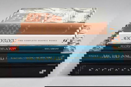 5 Art Books Bruegel, Raphael, Michelangelo, Durer