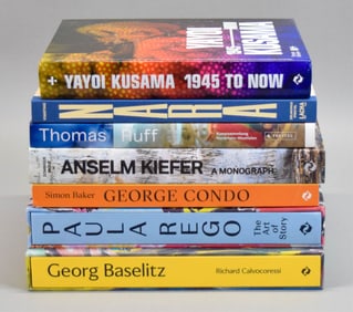 7 Art Books, Rego, Condo, Kusama, Ruff, Kiefer