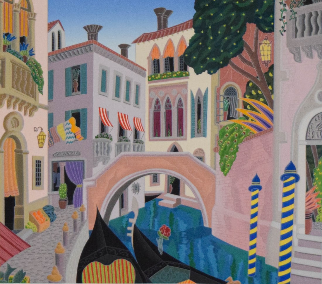 Thomas McKnight Screenprint Rio San Toma (1 of 13)