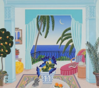 Thomas McKnight Screenprint Lagomar