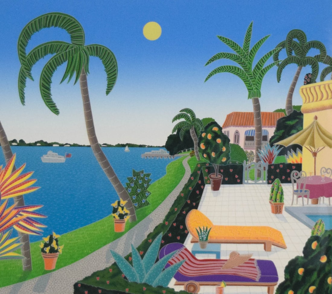 Thomas McKnight Screenprint Lake Worth (1 of 12)