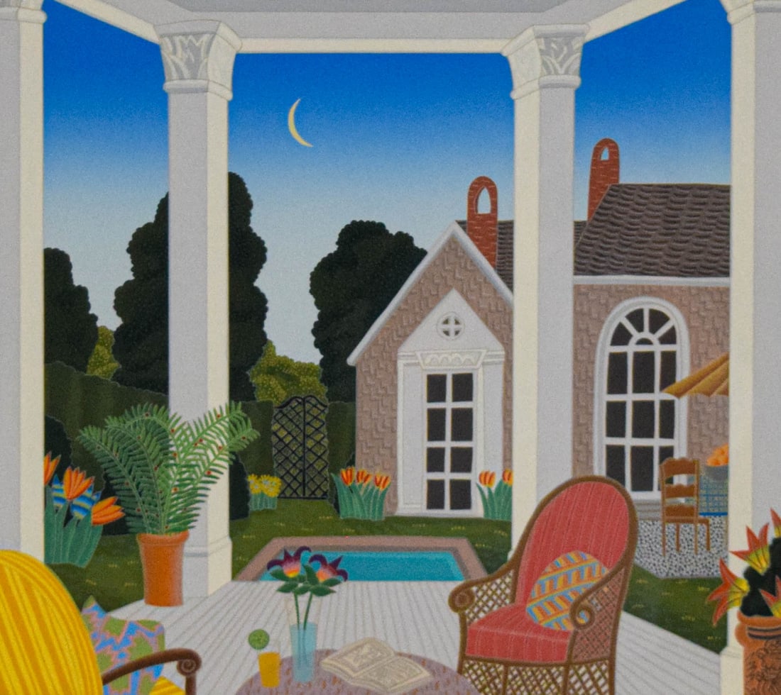 Thomas McKnight Screenprint Bridgehampton (1 of 12)