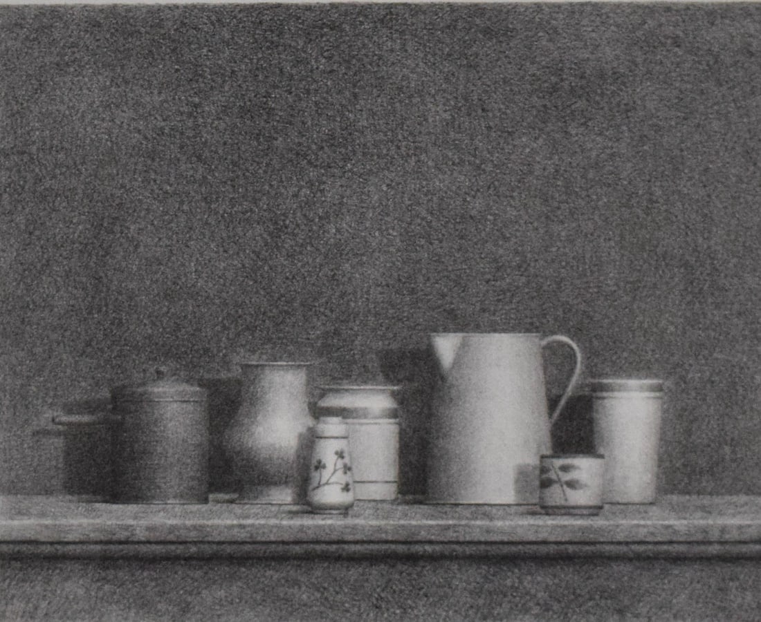 William Bailey Lithograph Still Life No. 5 (1 of 9)