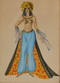 Nikolai Pavlovich Akimov Costume Design Artwork