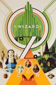 Tom Whalen The Wizard of Oz Screenprint