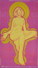 Wes Wilson Chambers Brothers Bill Graham Poster