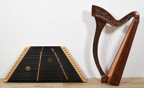 Roosebeck Minstrel Harp And Lap Harp
