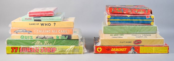 13 Vintage Board Games