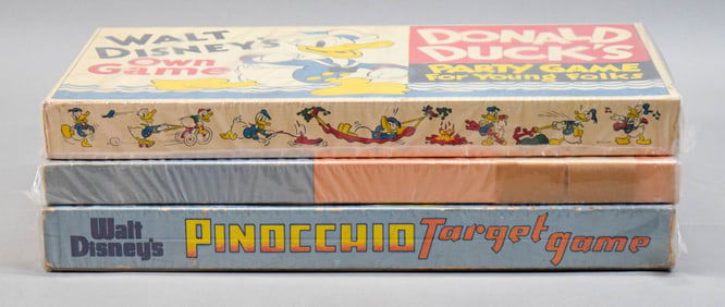 3 Vintage Disney Games