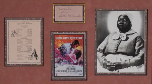 Hattie McDaniel Signature With Photo