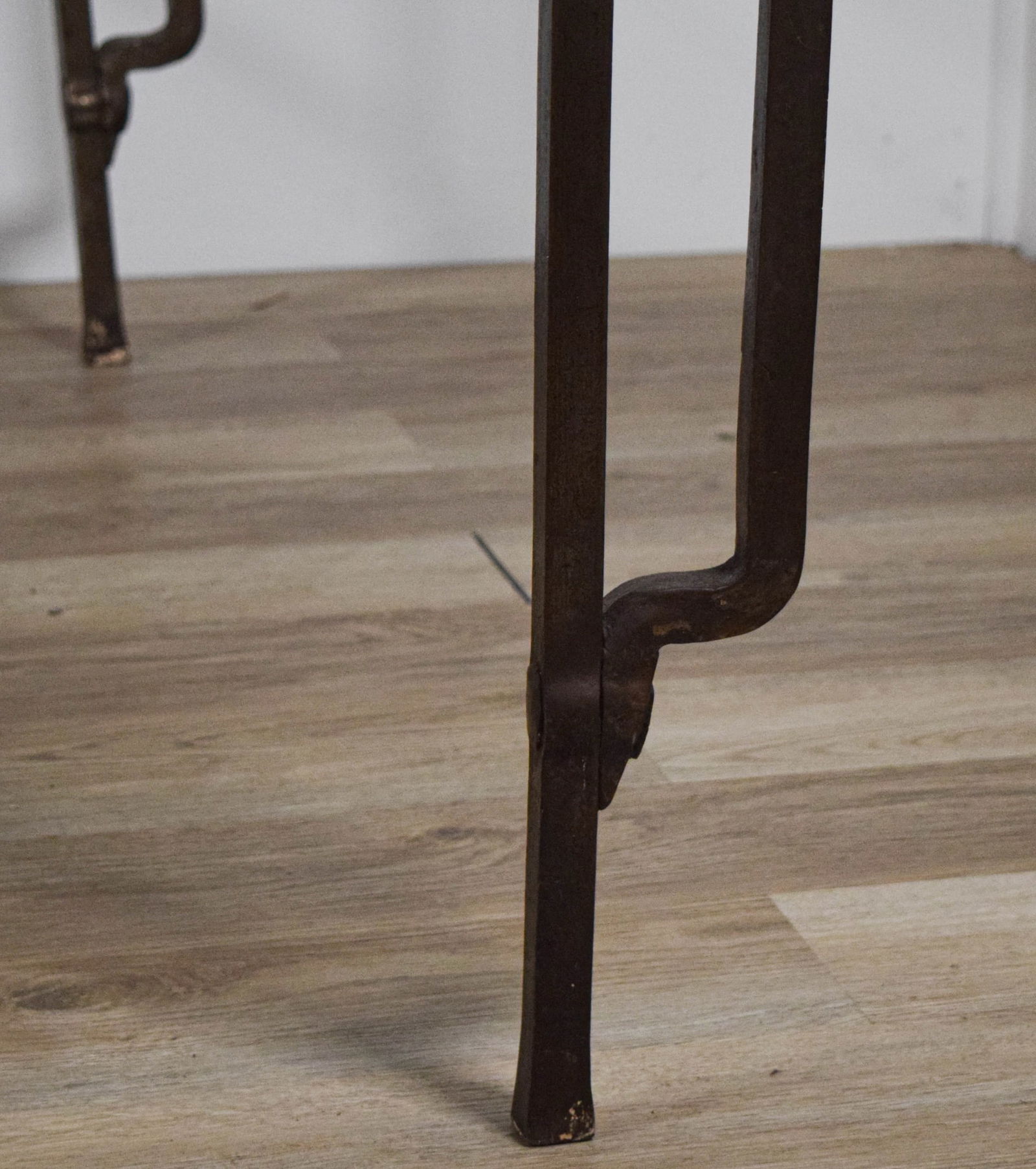 Wrought Iron Campaign Bed - 11